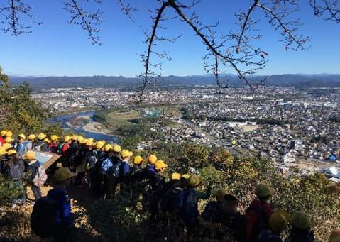 土田小登山支援