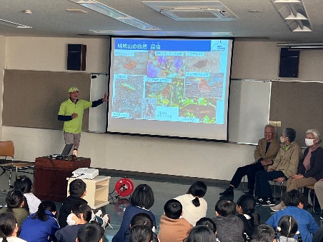 土田小講話（鳩吹山名人になろう）